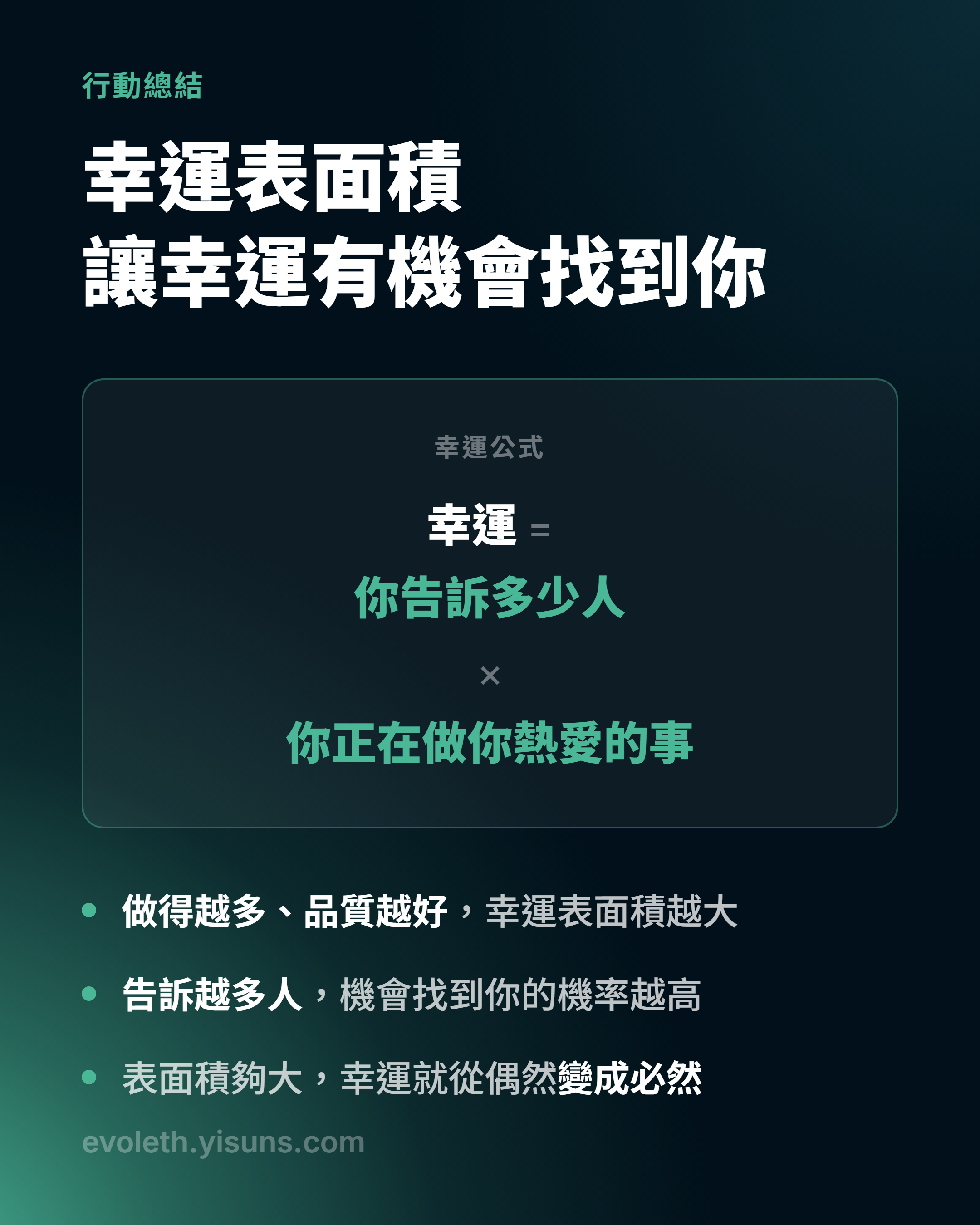 幸運表面積