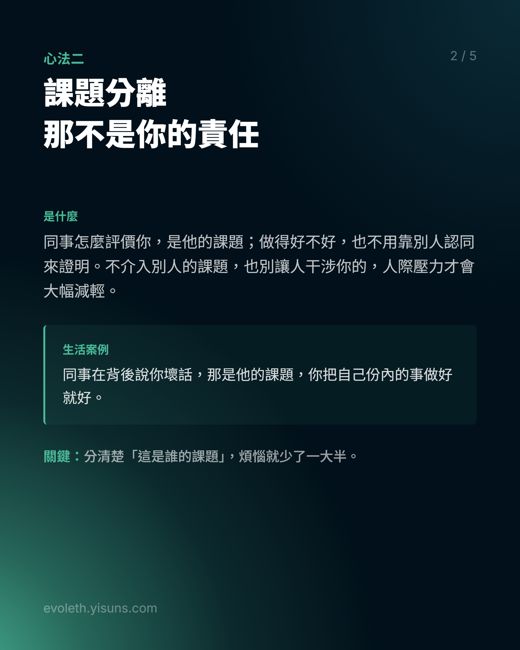課題分離