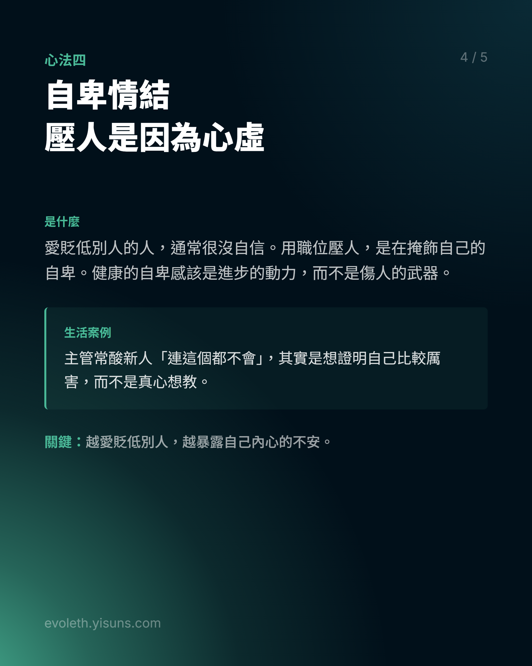 自卑情結